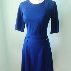 Vince Camuto Royal Blue Career Dress 10